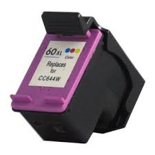 HP 60XL CC644WC Tri- Color Inkjet Cartridge Deskjet D2500 F4580